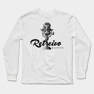 Retro microphone Long Sleeve T-Shirt